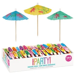 Unique UK Inc t/as Unique Party Partypicks Drinkparaply Flerfarvede - Oppyntning|Drinkstilbehør