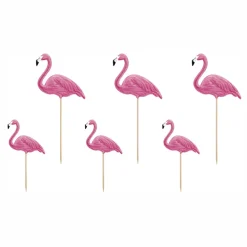 PartyDeco sp. z o.o. Partypicks Flamingo - Oppyntning