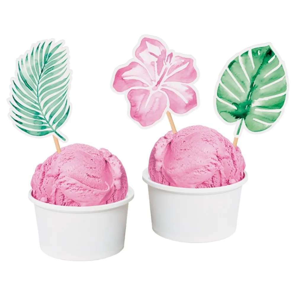 Globos Europe B.V. Partypicks Happy Summer Time - Servering|Oppyntning