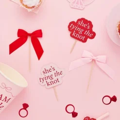 CG Global Products Ltd Partypicks She's Tying the Knot Roset - Oppyntning|Bagning