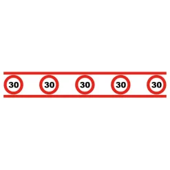 ESPA NV Partytape Trafikskilt 30 - Oppyntning