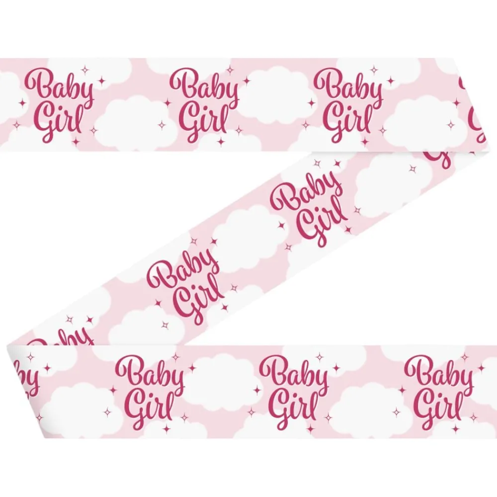 Globos Europe B.V. Partytejp Baby Girl - Oppyntning