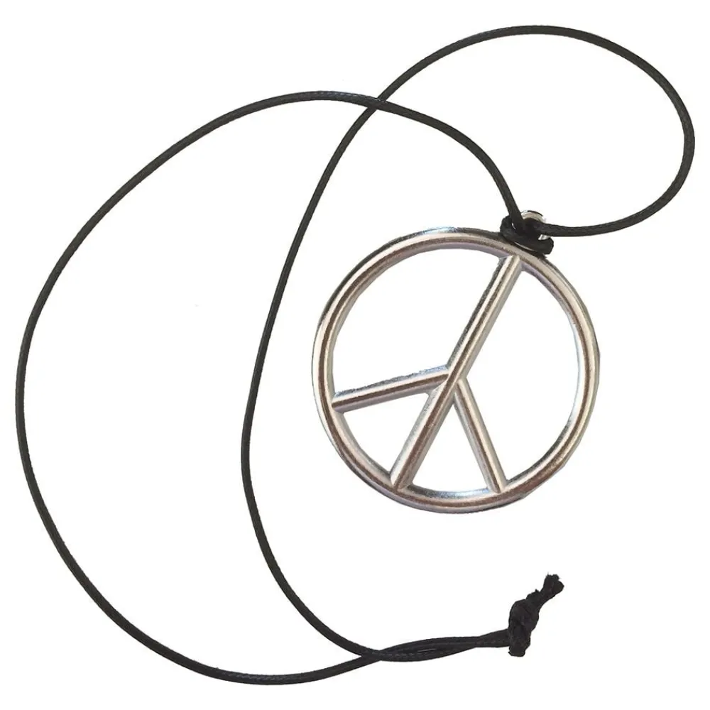 Rubies Netherland B.V. Peace Halskæde - Tilbehør|Kostumetema