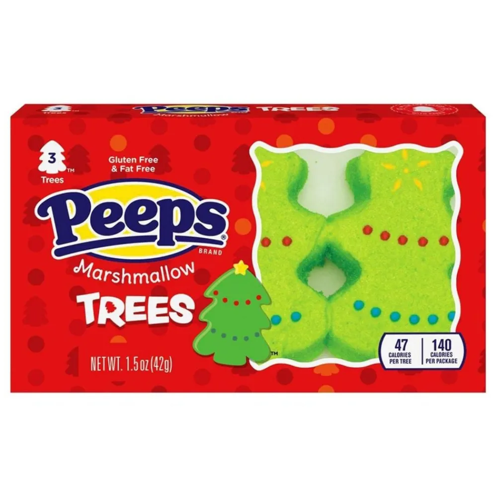 New USA Godis AB Peeps Christmas Trees