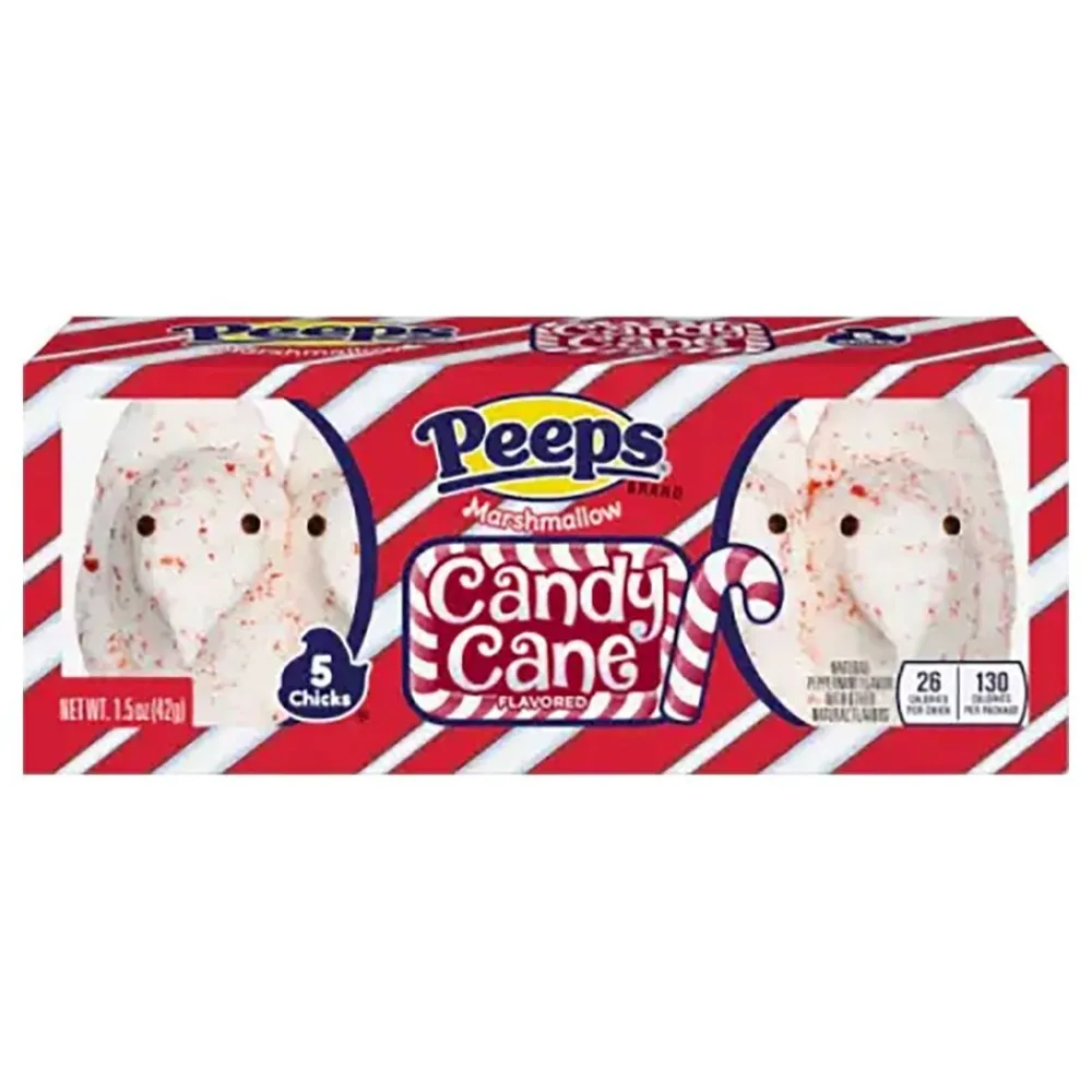 USA Godis AB Peeps Marshmallow Candy Cane Chicks - Slik