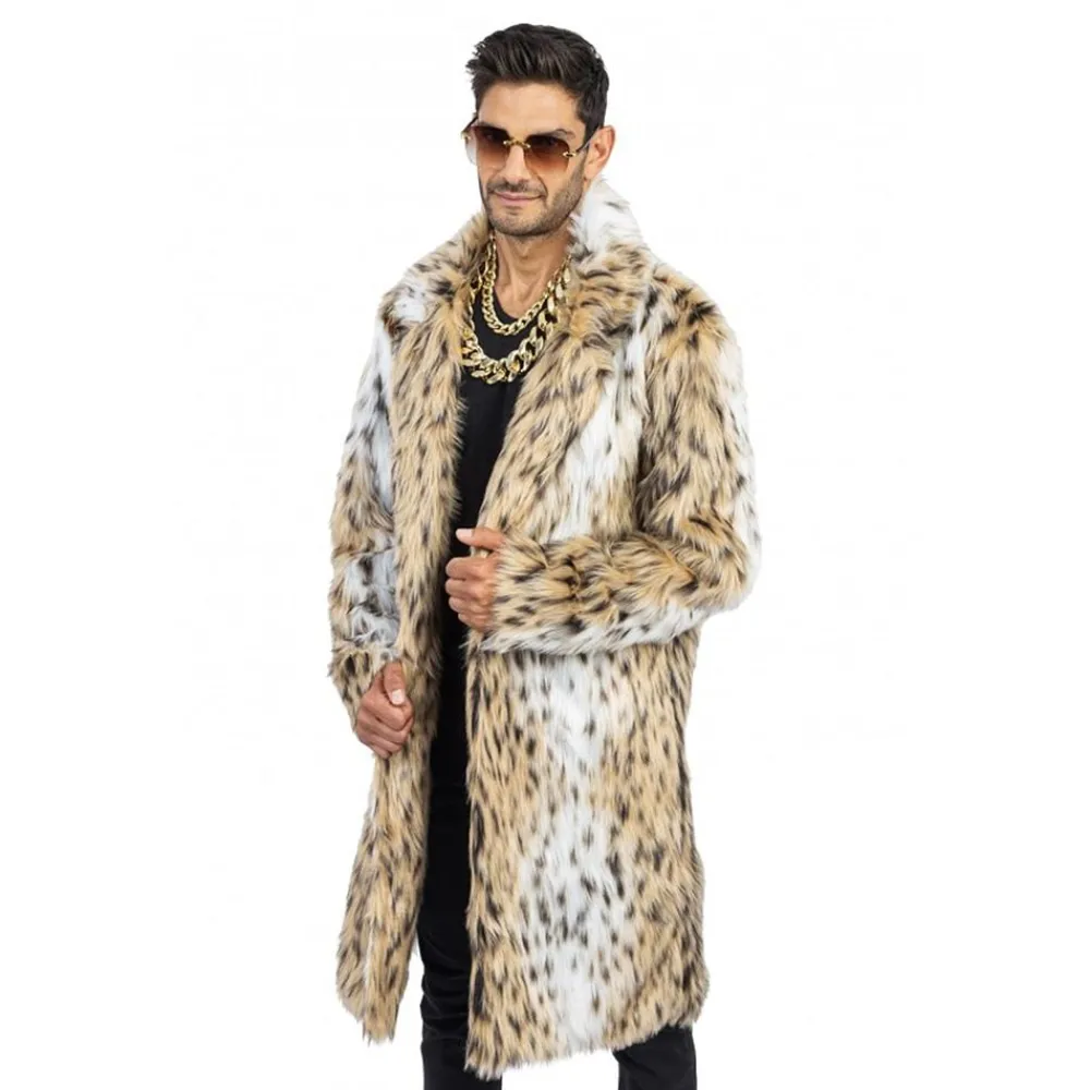CHAKS Pelsfrakke Leopard Deluxe - Tøj