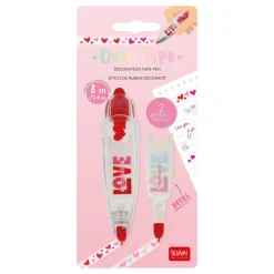 Kidek AB Pen med Dekorationstape Heart - Spil & Leg|Hobby & Fritid