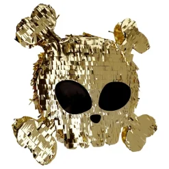 Folat B.V. Piñata Dødningehoved Guld - Oppyntning