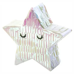 PartyDeco sp. z o.o. Piñata Stjerne Mini Skinnende - Oppyntning
