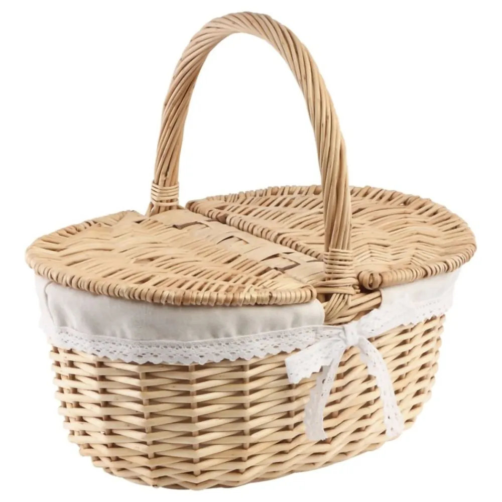 CHAKS Picnickurv med Håndtag - Hobby & Fritid|Hjem & Husholdning