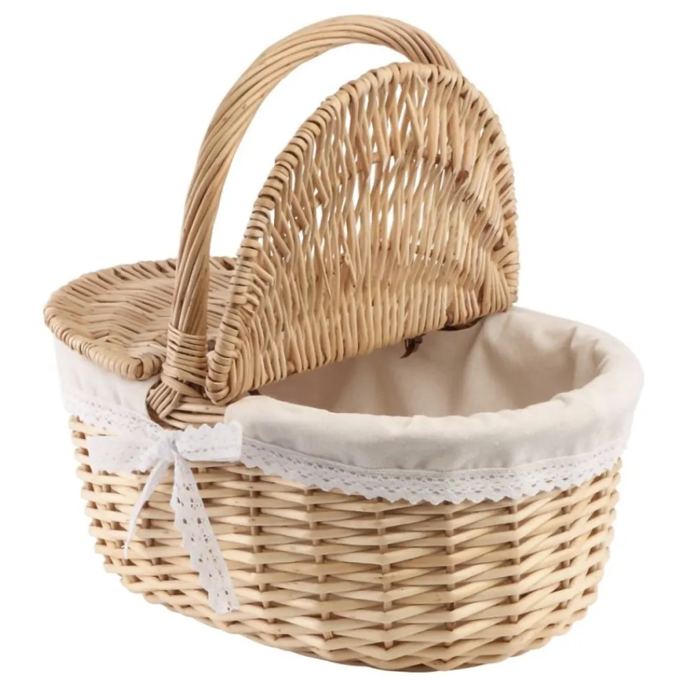 CHAKS Picnickurv med Håndtag - Hobby & Fritid|Hjem & Husholdning
