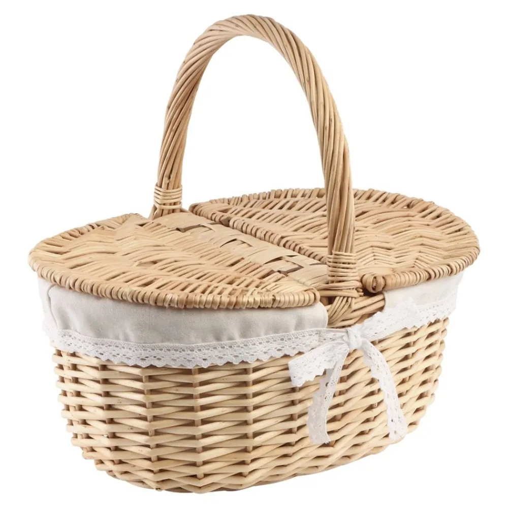CHAKS Picnickurv med Håndtag - Hobby & Fritid|Hjem & Husholdning