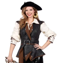 Wilbers Karnaval B.V. Piratjakke Deluxe Dame Kostume - Udklædningskostumer|Kostumetema