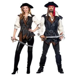 Wilbers Karnaval B.V. Piratjakke Deluxe Dame Kostume - Udklædningskostumer|Kostumetema