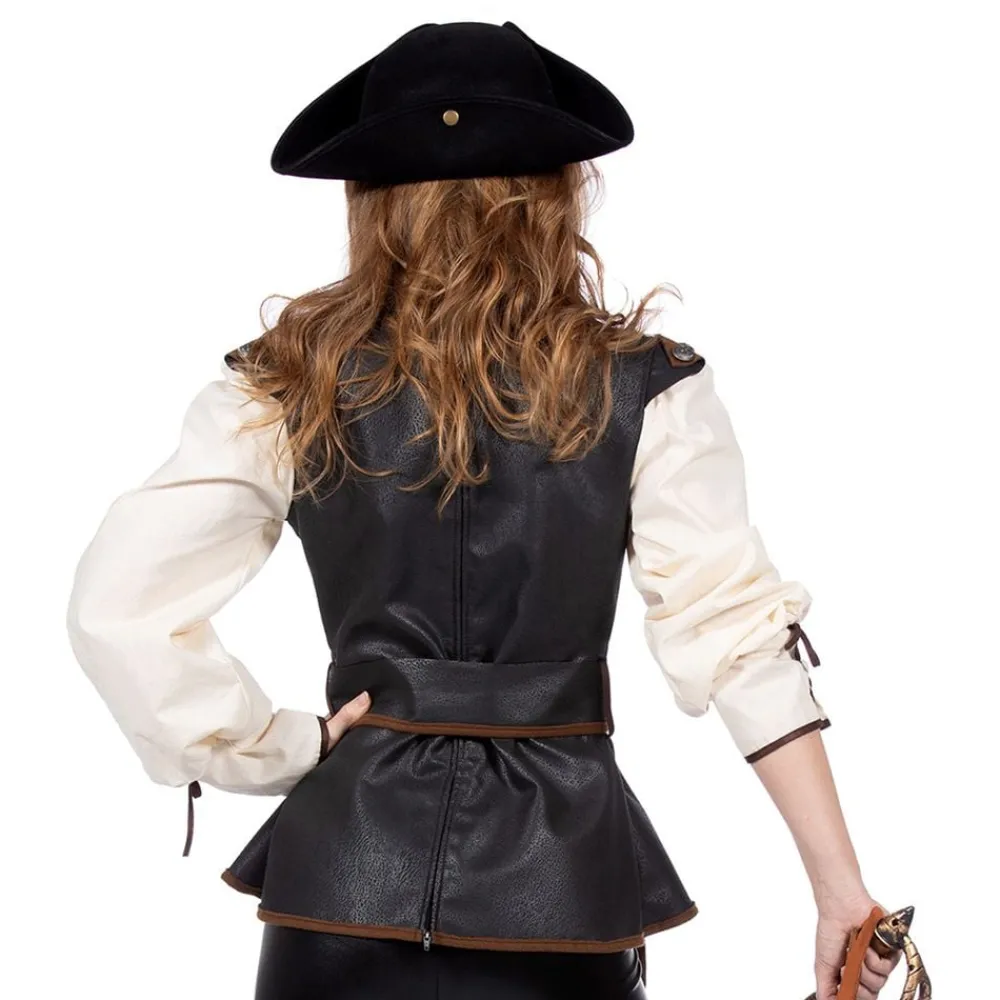 Wilbers Karnaval B.V. Piratjakke Deluxe Dame Kostume - Udklædningskostumer|Kostumetema
