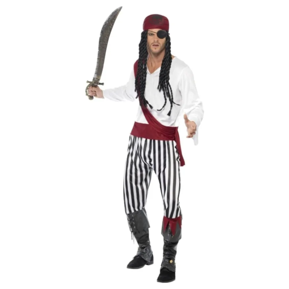 RH Smith & Sons B.V. Piratmand Kostume - Udklædningskostumer|Kostumetema