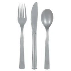New Unique UK Inc t/as Unique Party Plastbestik Sølv