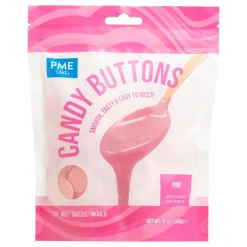 Discount PME CAKE ES S.L. PME Candy Buttons Lyserød