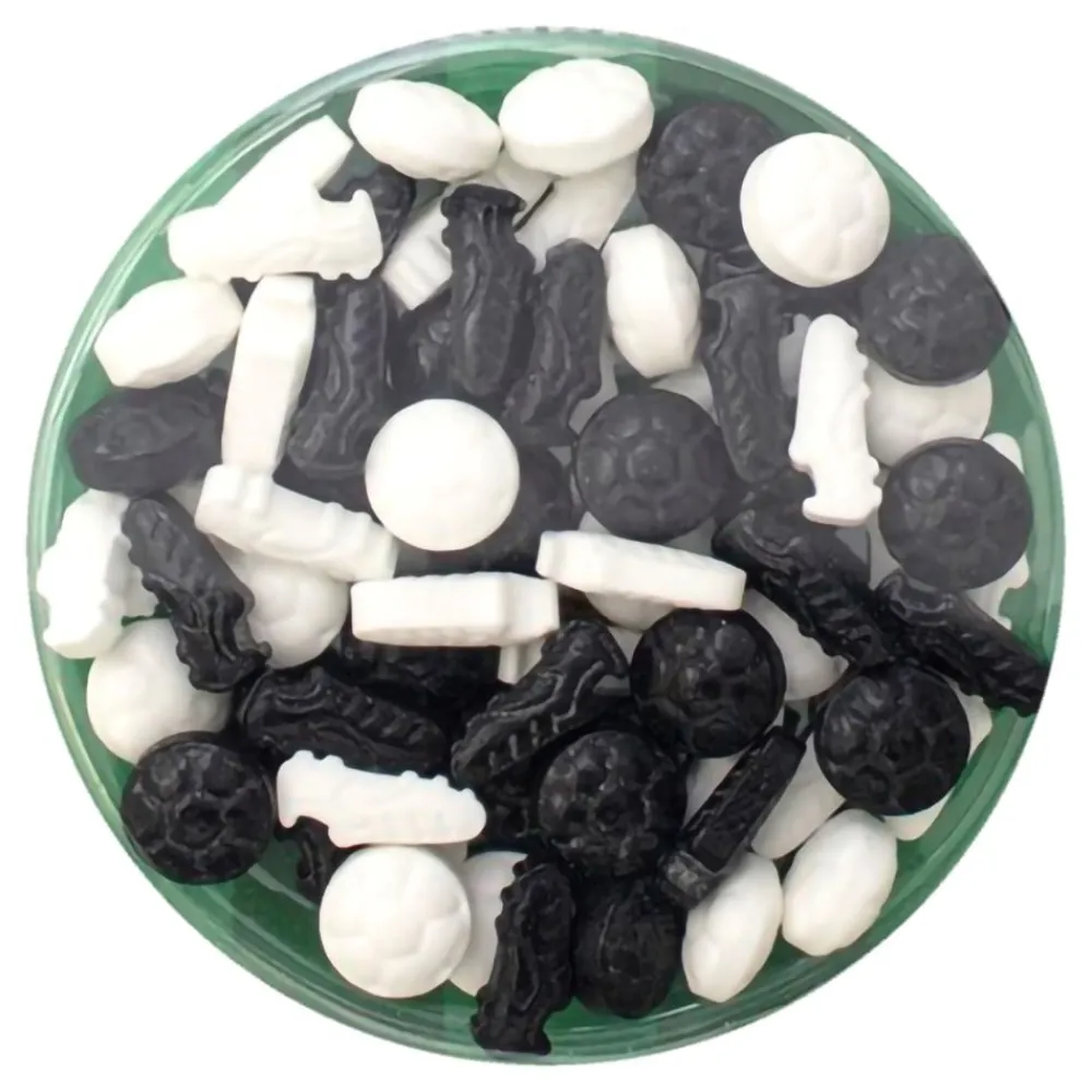 PME CAKE ES S.L. PME Fodbold Sprinkle Charms - Oppyntning|Is