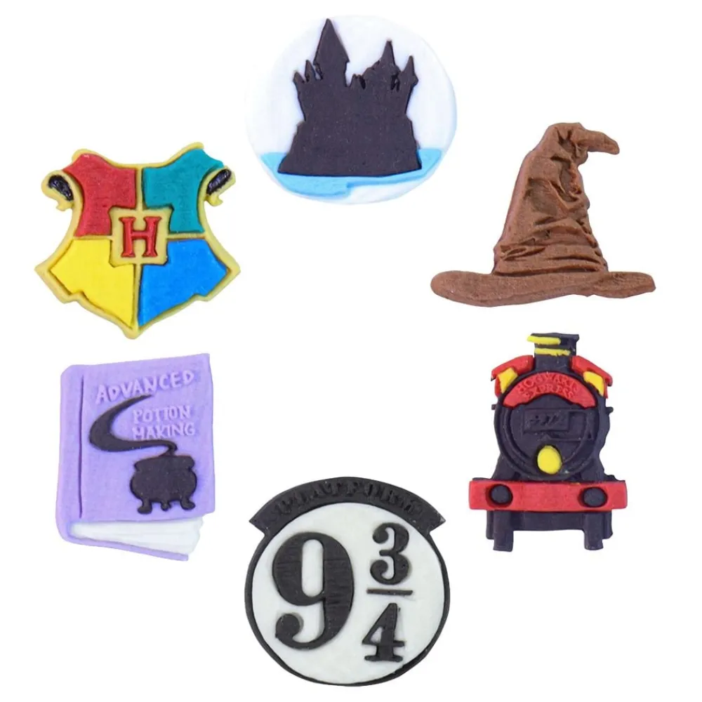 PME CAKE ES S.L. PME Harry Potter Hogwarts Sukkerfigurer - Oppyntning|Merchandise
