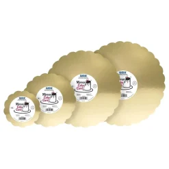 Clearance PME CAKE ES S.L. PME Kagefad Scallop Guld Metallic
