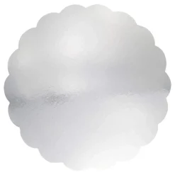 PME CAKE ES S.L. PME Kagefad Scallop Sølv Metallic - Servering|Borddækning