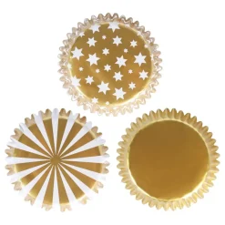 Hot PME CAKE ES S.L. PME Muffinsforme med Folie Guld/Sølv