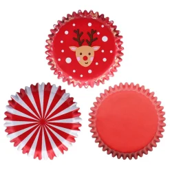 PME CAKE ES S.L. PME Muffinsforme med Folie Julemotiv Mix - Bagning