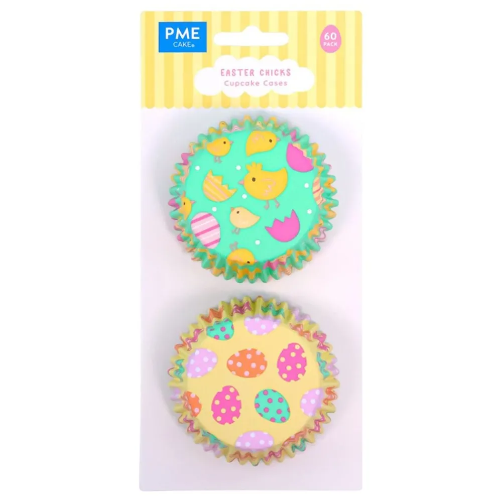 Outlet PME CAKE ES S.L. PME Muffinsforme med Folie Påskekyllinger