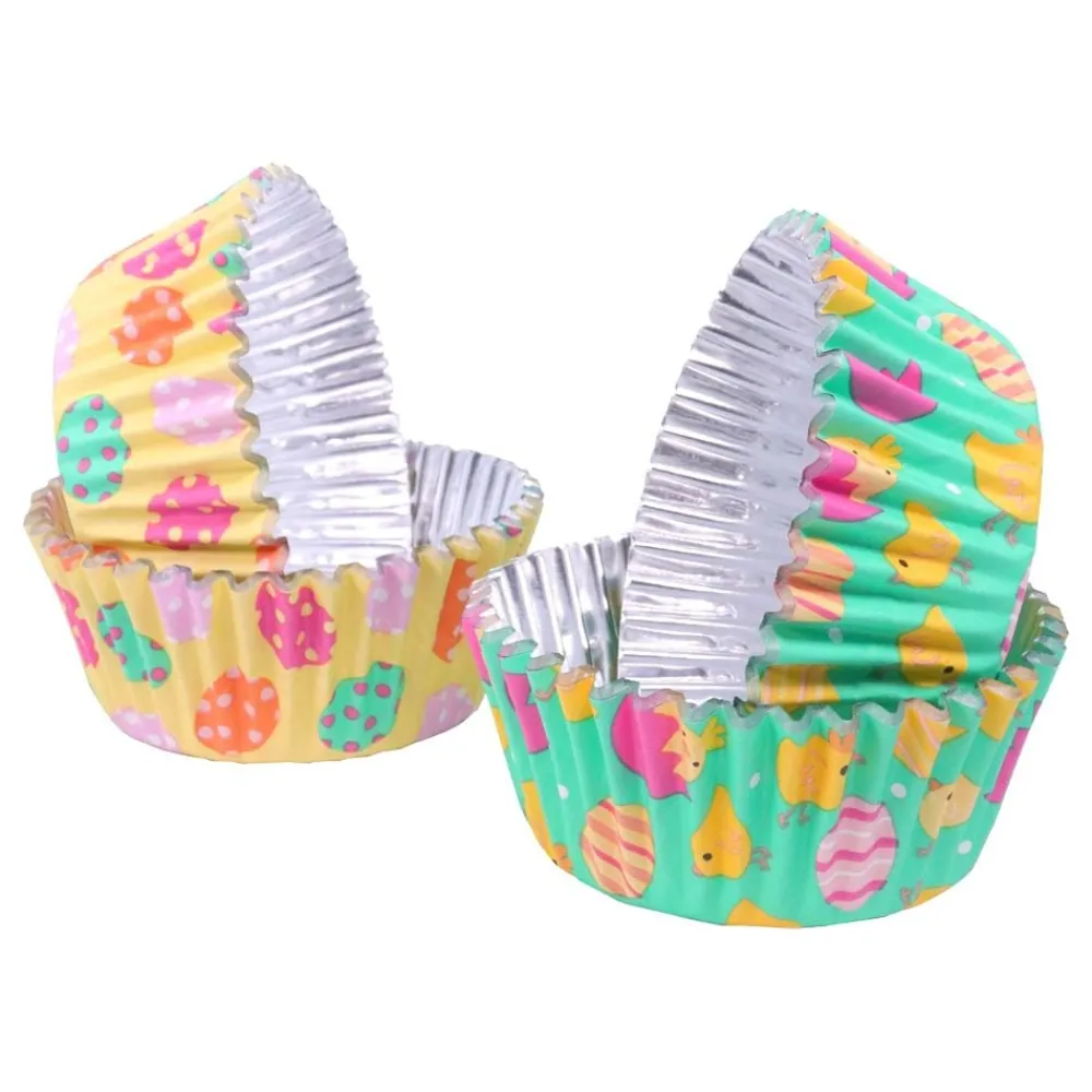 Outlet PME CAKE ES S.L. PME Muffinsforme med Folie Påskekyllinger