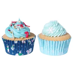 PME CAKE ES S.L. PME Muffinsforme med folie Snemænd - Bagning