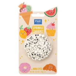 PME CAKE ES S.L. PME Små Øjne Sprinkle Charms - Oppyntning|Is