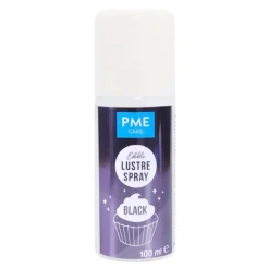 PME CAKE ES S.L. PME Spiselig Sprayfarve Sort - Slik|Oppyntning