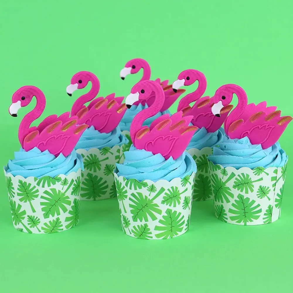 PME CAKE ES S.L. PME Sukkerfigurer Flamingo Cupcakesæt - Bagning