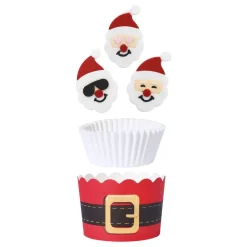 Clearance PME CAKE ES S.L. PME Sukkerskikkelser Julemands Cupcake Kit