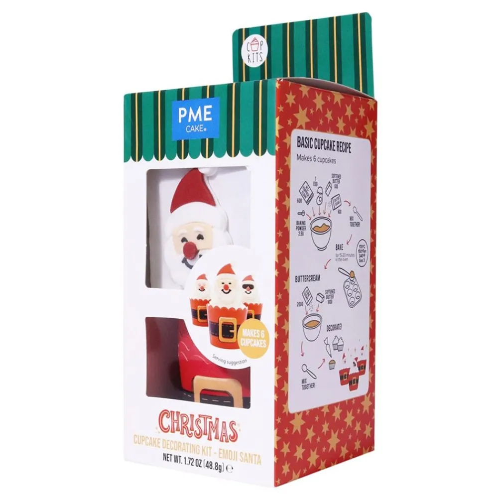Clearance PME CAKE ES S.L. PME Sukkerskikkelser Julemands Cupcake Kit