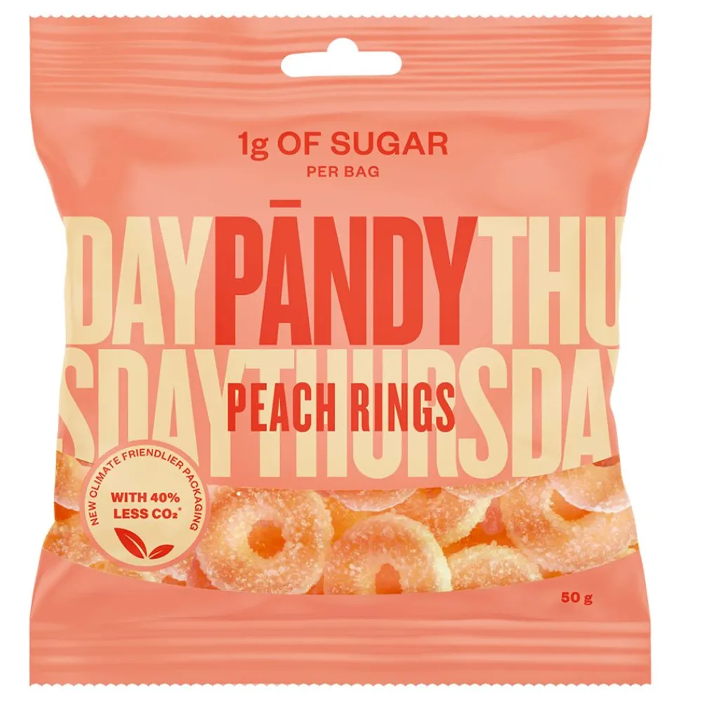 USA Godis AB Pändy Peach Rings - Slik