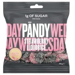 Discount USA Godis AB Pändy Strawberry Liquorice