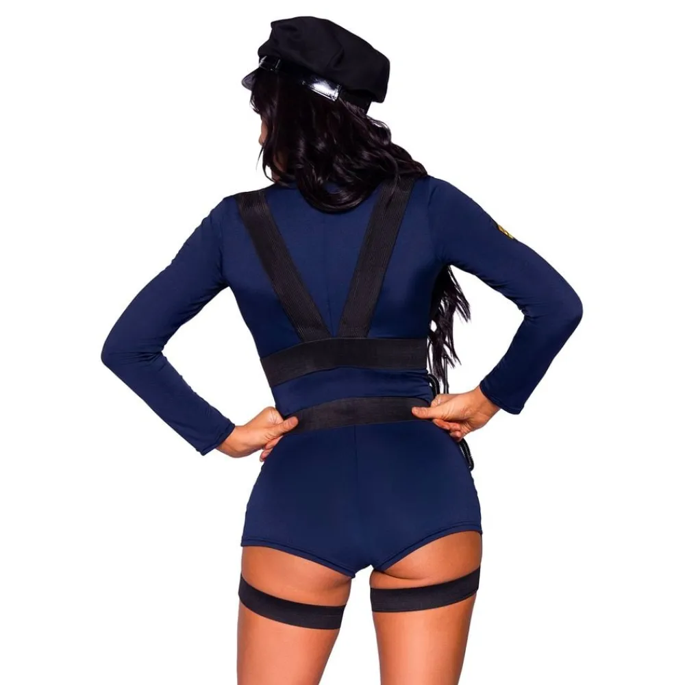Leg Avenue Europe Politi Body Kostume Deluxe - Udklædningskostumer|Kostumetema