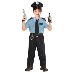 New Widmann S.r.l. Politi Officer Børnekostume