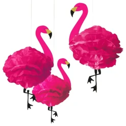 Reithmüller Europe GmbH Pom Pom Flamingo Hængende Dekoration - Oppyntning