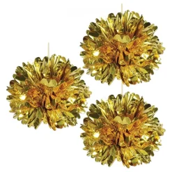 Hot Three Sixty Degrees Ltd Pom Pom Guldmetallic Hængende Dekoration