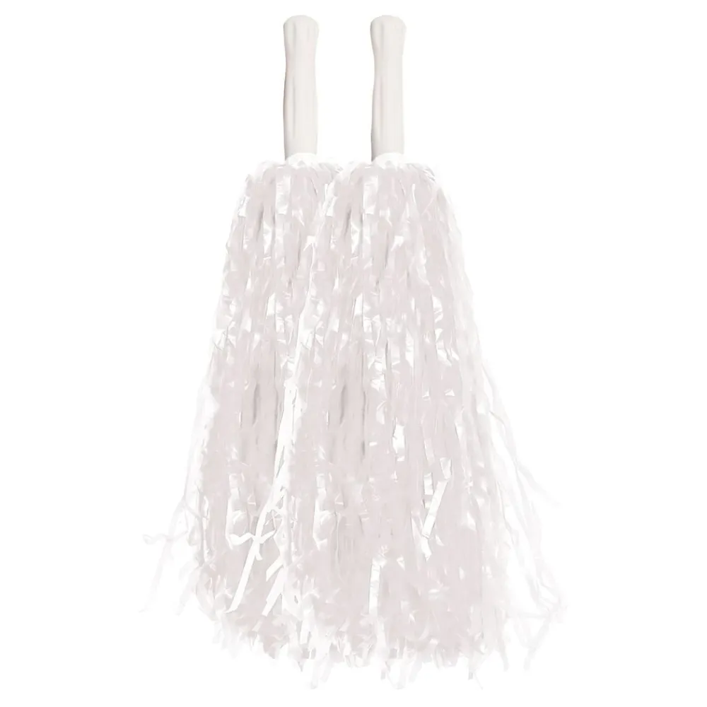 Fiestas Guirca, S.L Pompoms Hvide - Tilbehør|Hobby & Fritid