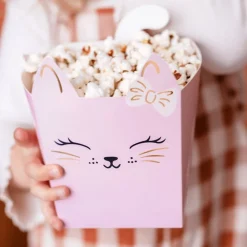 PartyDeco sp. z o.o. Popcornbægre Katte - Festtilbehør