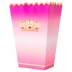 Design House 95 AB Popcornbægre Prinsessekrone Lyserød - Snacks|Festtilbehør