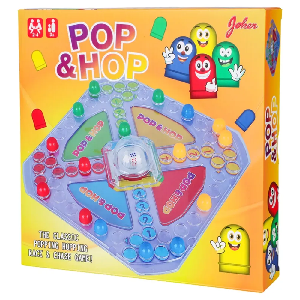 Hisab/Joker Company AB Pop & Hop Spil - Festtilbehør|Spil & Leg