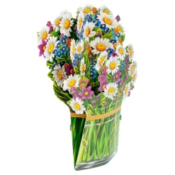 Partyking AB Pop Up-Kort Blomster