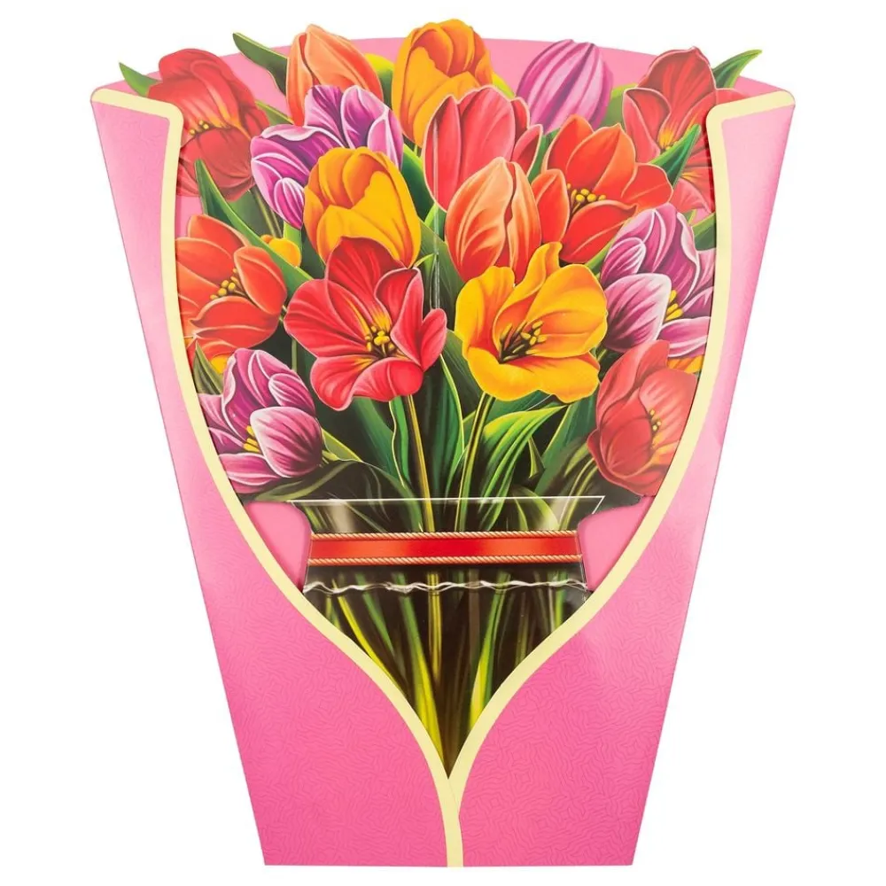 Partyking AB Pop Up-Kort Blomster