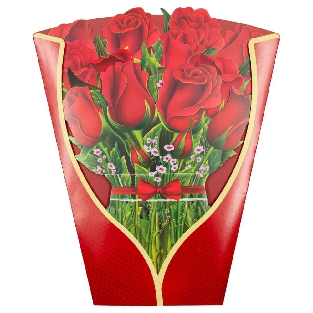 Partyking AB Pop Up-Kort Blomster