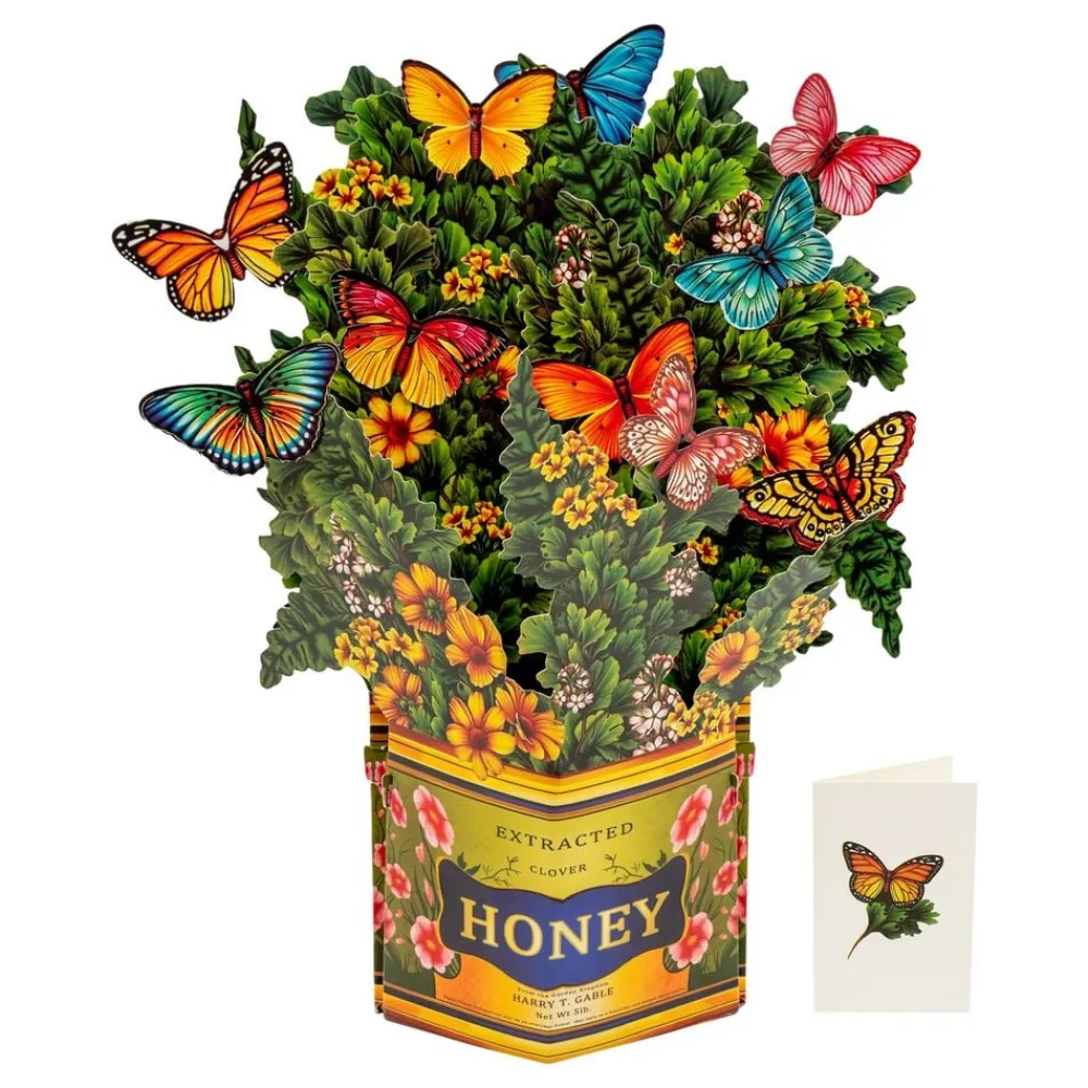Partyking AB Pop Up-Kort Blomster